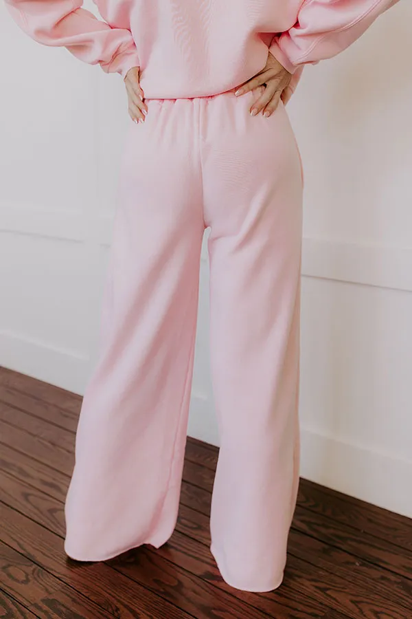 Cozy Lifestyle High Waist Vintage Wash Pants in Pink sold by Impressions product image thumbnail 4