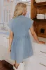 Sunny Day Stroll Denim Mini Dress sold by Impressions
