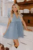 Sunny Day Stroll Denim Mini Dress sold by Impressions