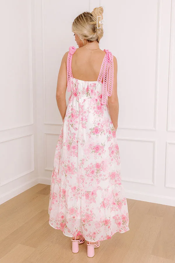 Countryside Estates Floral Maxi Dress in Pink sold by Impressions product image thumbnail 4