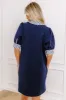 Yacht Club Livin' Mini Dress in Navy sold by Impressions