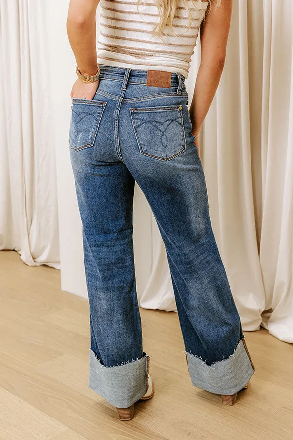 JUDY BLUE Wrenley High Waist Wide Leg Jean sold by Impressions product image thumbnail 4