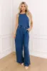 Cool Energy High Waist Chambray Wide Leg Pants sold by Impressions