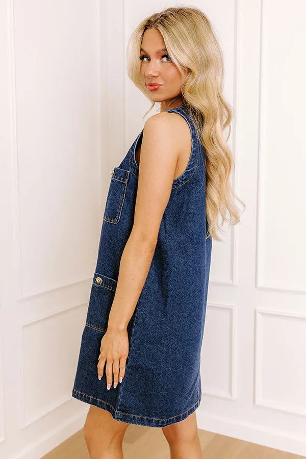 Boston Market Denim Mini Dress sold by Impressions product image thumbnail 4