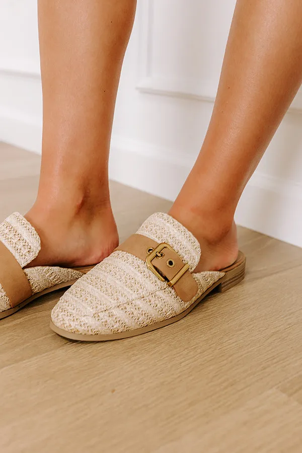 The Brooke Raffia Woven Flats in Natural sold by Impressions product image thumbnail 3