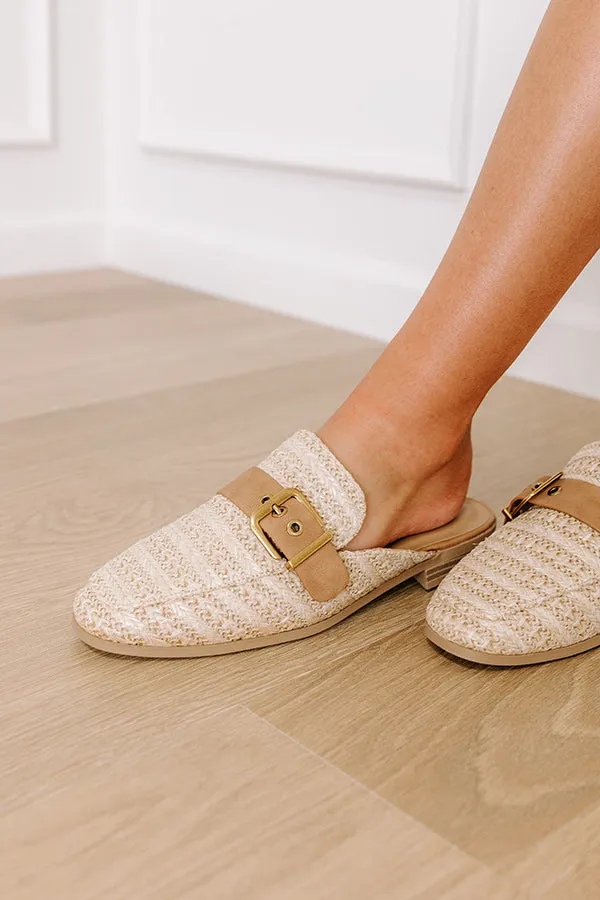 The Brooke Raffia Woven Flats in Natural sold by Impressions product image thumbnail 4