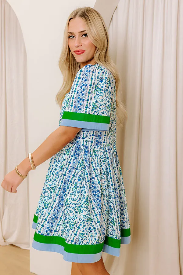 Cool Capri Floral Mini Dress sold by Impressions product image thumbnail 5