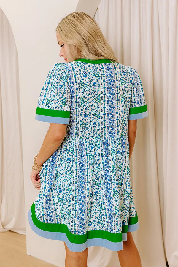 Cool Capri Floral Mini Dress sold by Impressions product image thumbnail 3