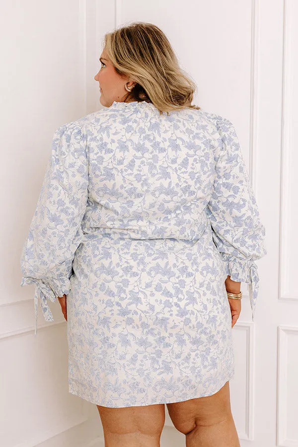 Sweet Gesture Floral Mini Dress Curves sold by Impressions product image thumbnail 4