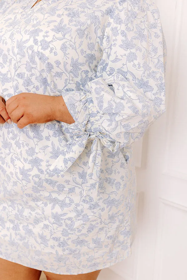 Sweet Gesture Floral Mini Dress Curves sold by Impressions product image thumbnail 5