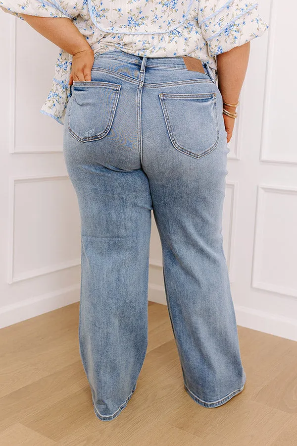 JUDY BLUE Mackenzie High Waist Wide Leg Jean Curves sold by Impressions product image thumbnail 5