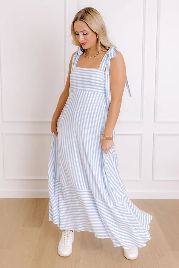 Sail With Me Stripe Maxi Dress sold by Impressions product image thumbnail 3