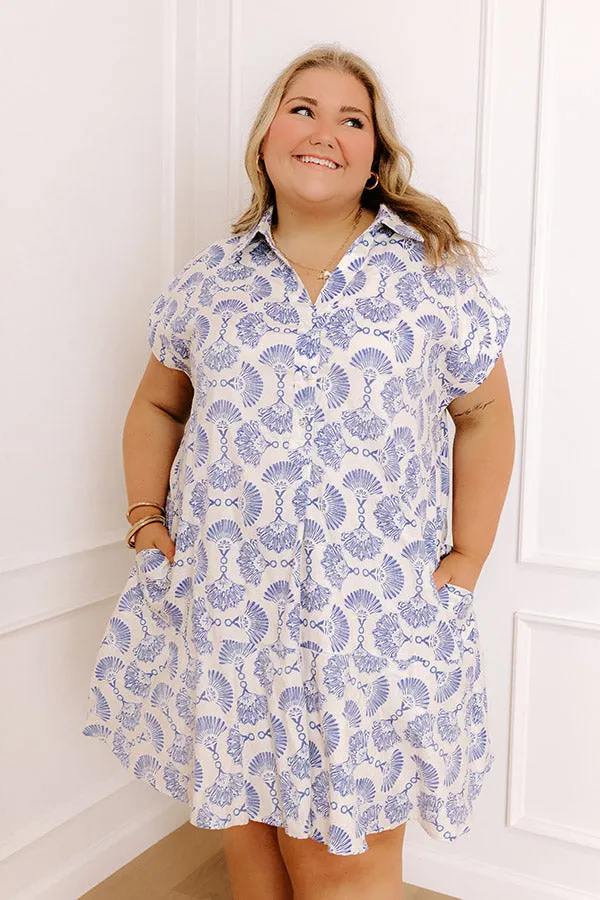 Good Times And Shorelines Mini Dress Curves sold by Impressions product image thumbnail 3