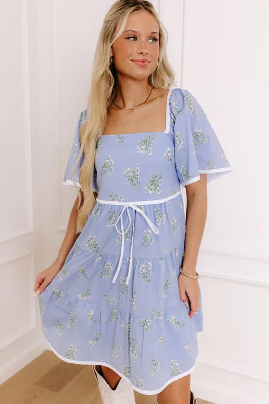 Meadow Muse Floral Mini Dress sold by Impressions