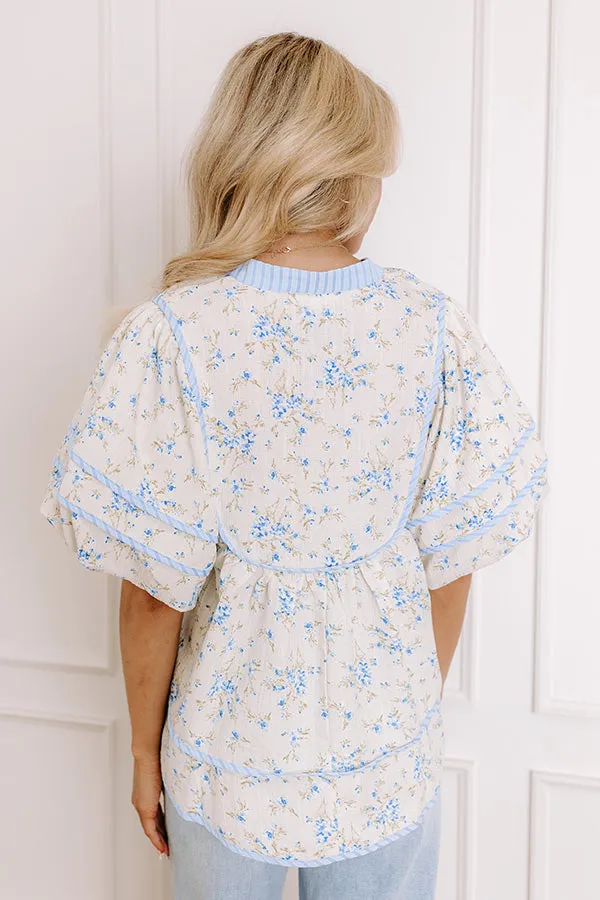 Tea House Social Floral Top sold by Impressions product image thumbnail 3