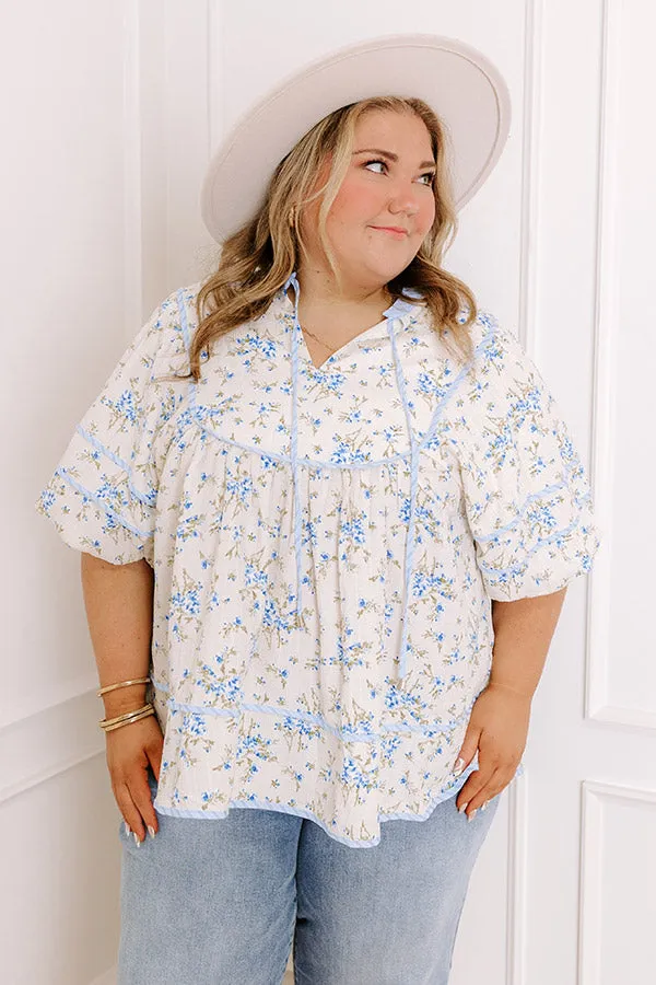 Tea House Social Floral Top Curves sold by Impressions product image thumbnail 5