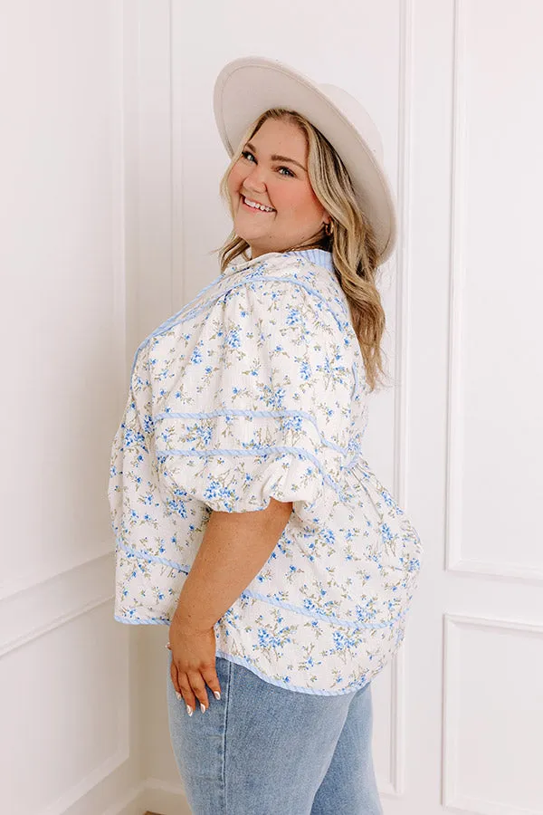 Tea House Social Floral Top Curves sold by Impressions product image thumbnail 4