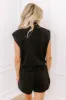 Street Style Scuba Top in Black sold by Impressions