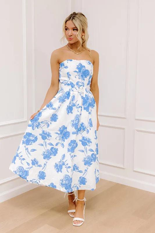 Garden Galore Floral Midi Dress sold by Impressions
