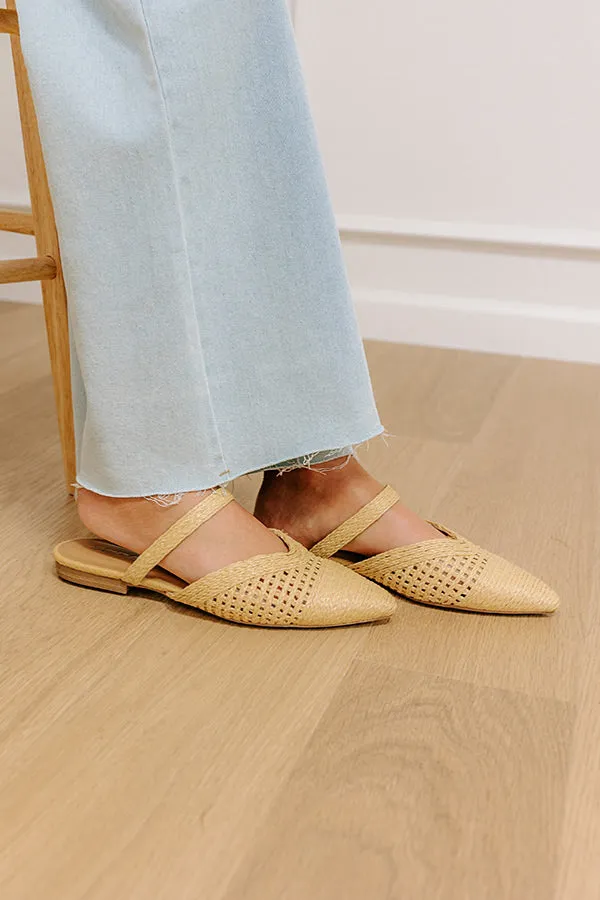 The Alina Raffia Woven Flats sold by Impressions product image thumbnail 3