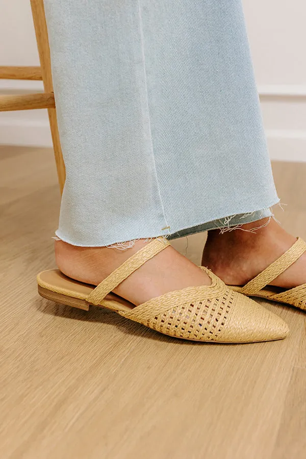 The Alina Raffia Woven Flats sold by Impressions product image thumbnail 4