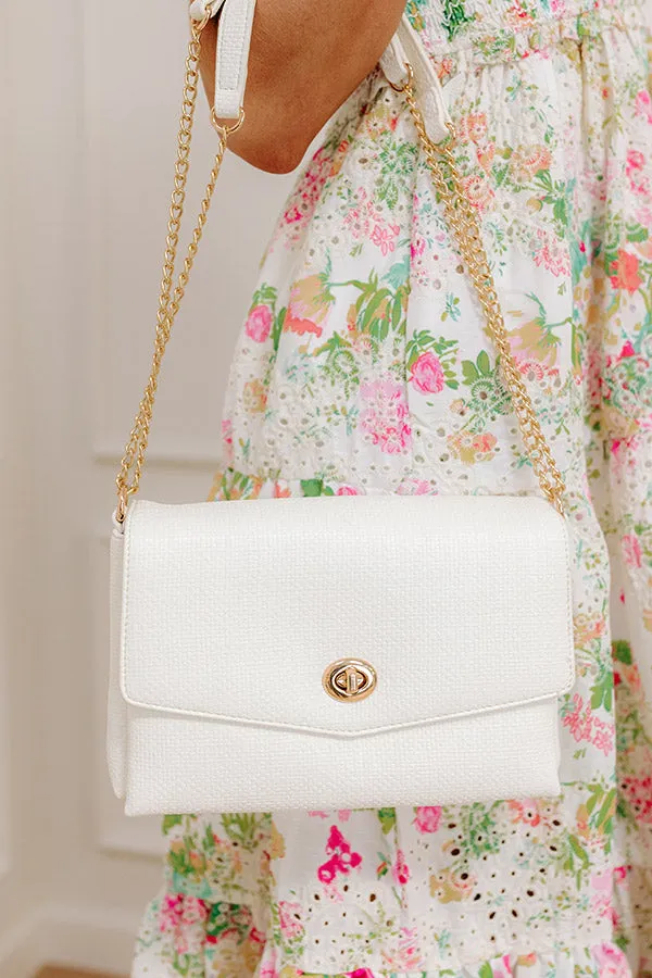 The Grace Faux Leather Crossbody in White sold by Impressions product image thumbnail 2