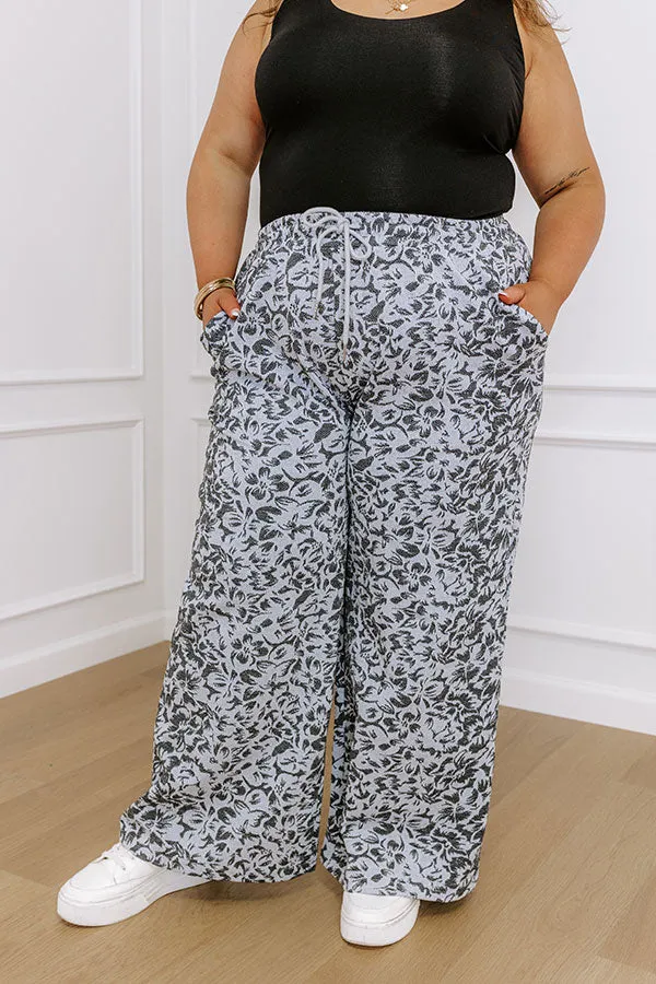 Boho Feels High Waist Jacquard Knit Pants Curves sold by Impressions product image thumbnail 2
