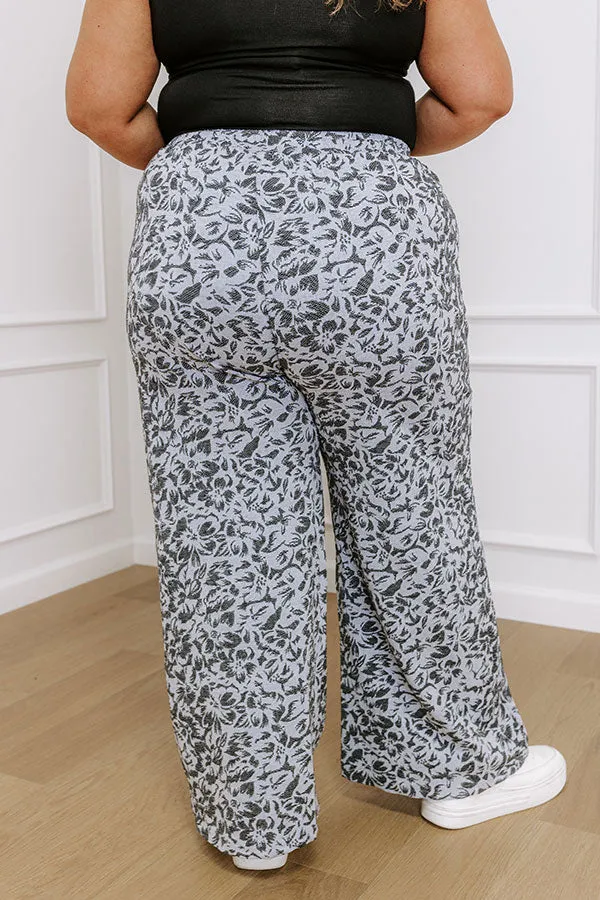 Boho Feels High Waist Jacquard Knit Pants Curves sold by Impressions product image thumbnail 4