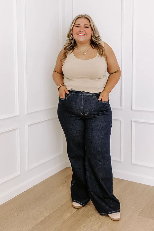 JUDY BLUE Saylor High Waist Wide Leg Jean Curves sold by Impressions product image thumbnail 2