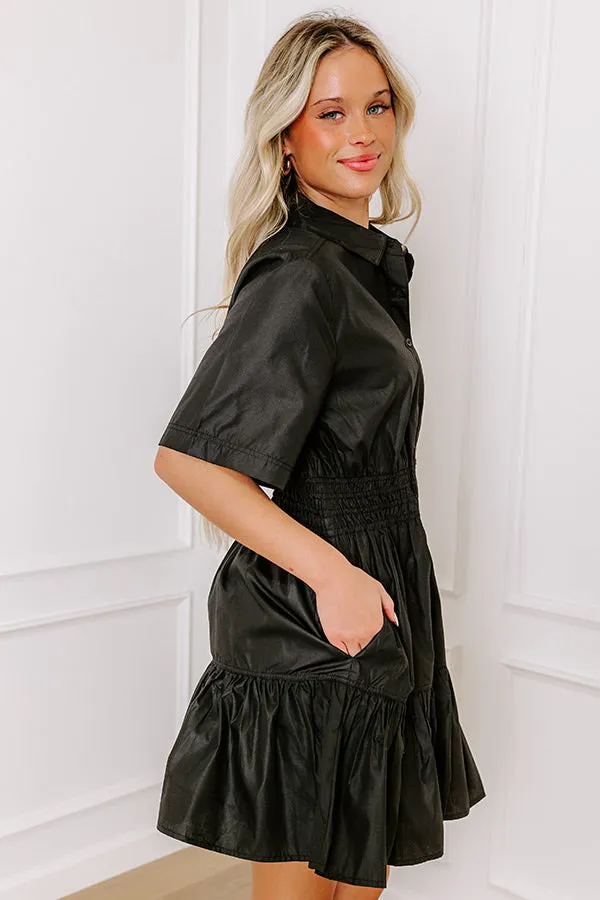 Cool Composure Mini Dress in Black sold by Impressions product image thumbnail 2