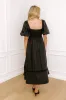 Margaritas Please Cut Out Midi Dress in Black sold by Impressions