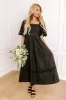 Margaritas Please Cut Out Midi Dress in Black sold by Impressions