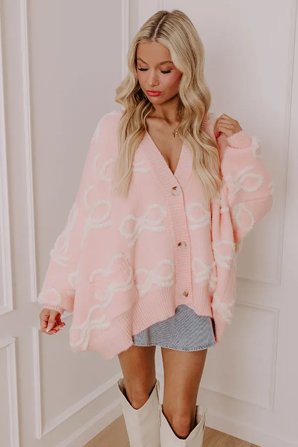 Coquette Cutie Oversized Knit Cardigan sold by Impressions product image thumbnail 3