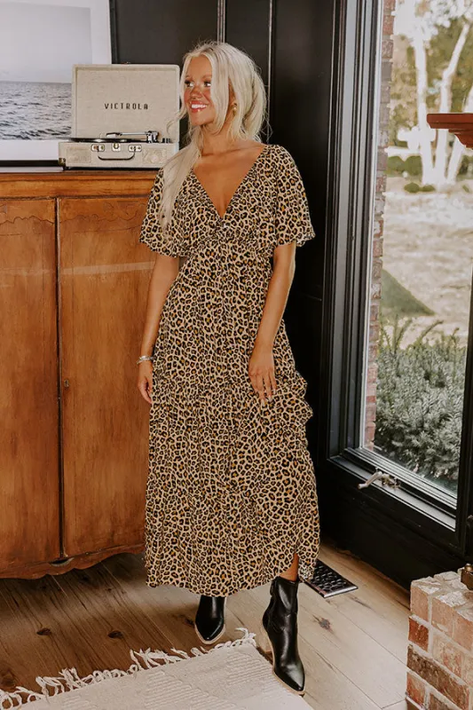 Fiercely In Love Leopard Maxi Dress sold by Impressions