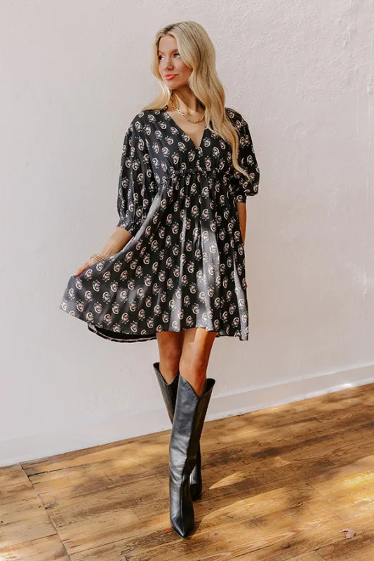 Downtown Happy Hour Floral Mini Dress sold by Impressions