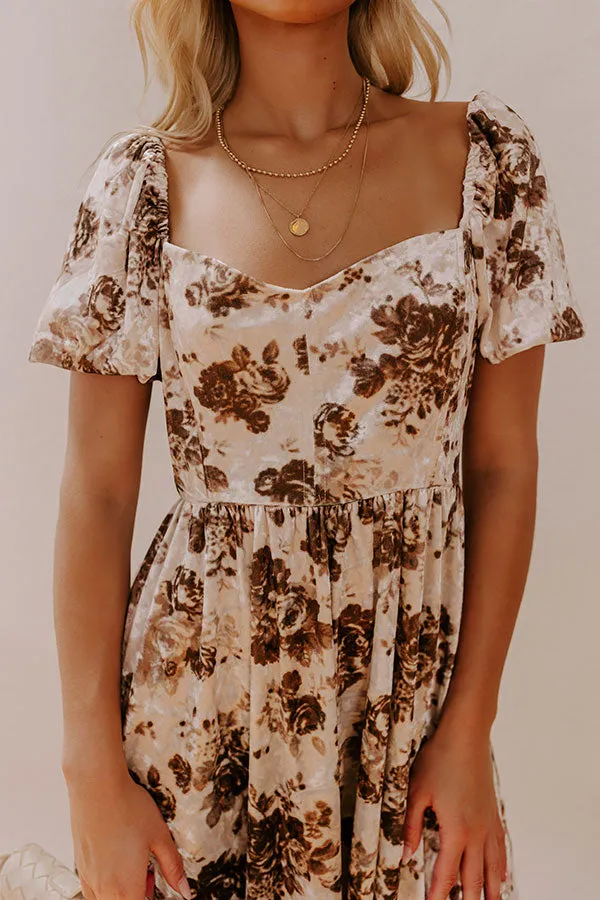 Swift And Chic Velvet Mini Dress sold by Impressions product image thumbnail 3