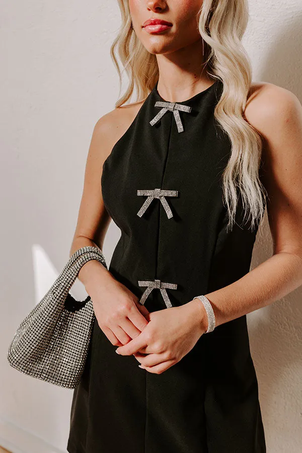 Chic Coquette Halter Mini Dress sold by Impressions product image thumbnail 3