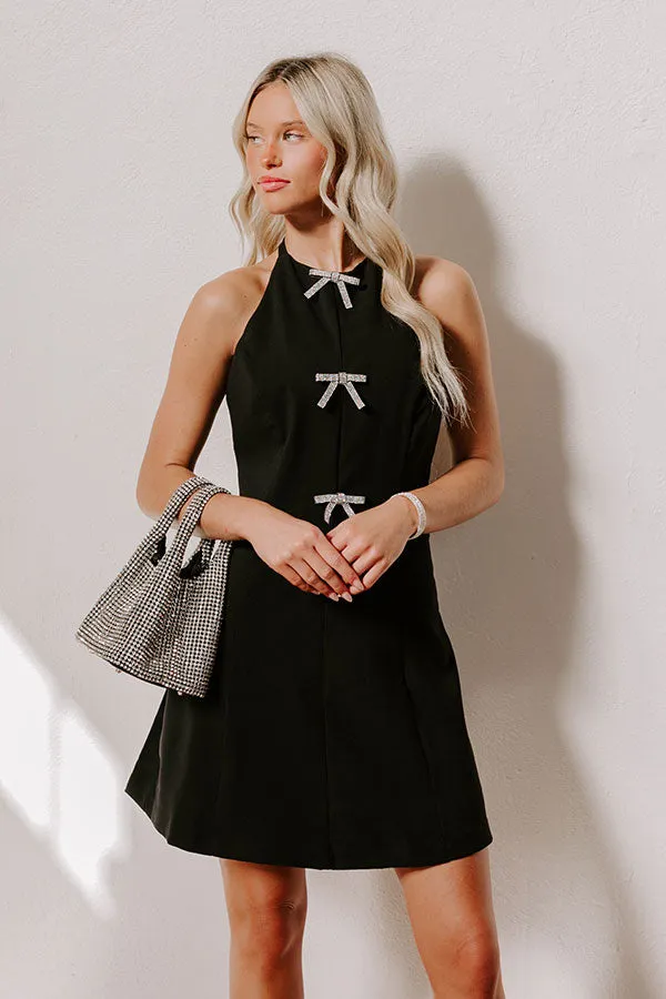 Chic Coquette Halter Mini Dress sold by Impressions