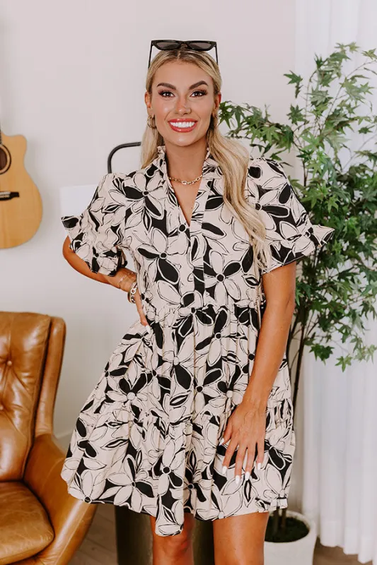Local Charm Floral Mini Dress sold by Impressions