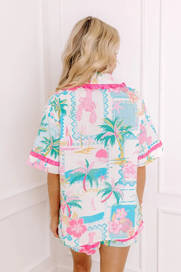 On Island Time Front Tie Top sold by Impressions product image thumbnail 4