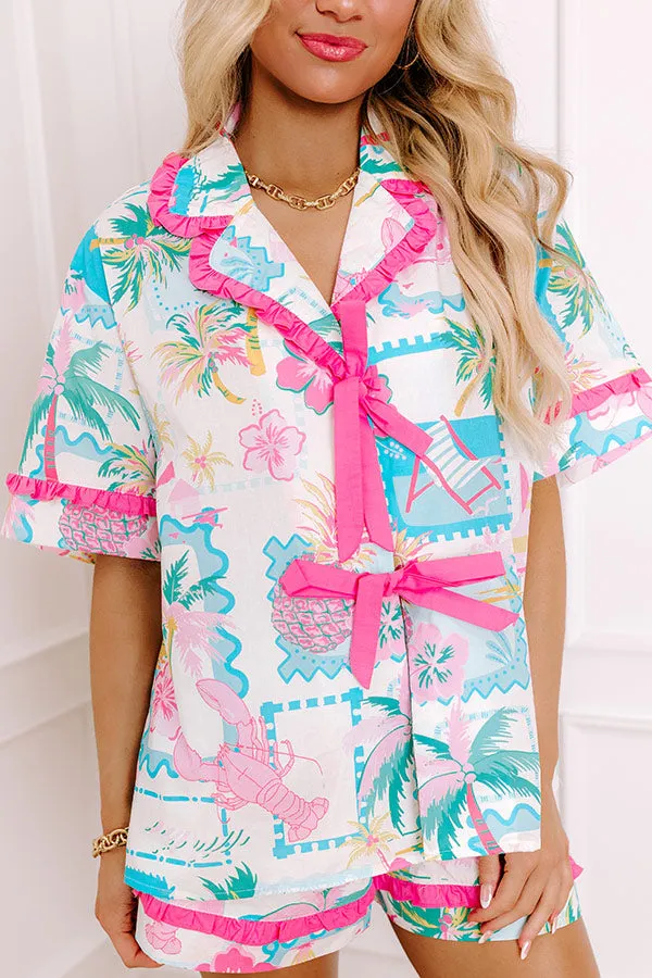 On Island Time Front Tie Top sold by Impressions product image thumbnail 2