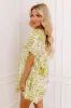 On Tropic Time Mini Dress in Lime Punch sold by Impressions