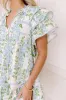 Spring Blooms Floral Mini Dress sold by Impressions