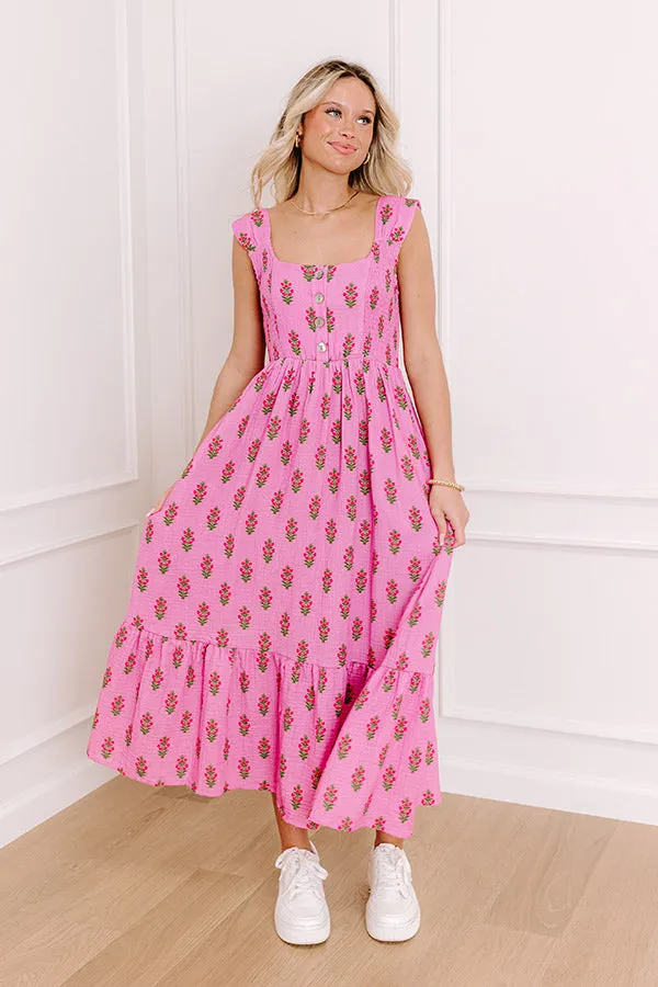 Vacay Mindset Floral Midi Dress sold by Impressions product image thumbnail 2