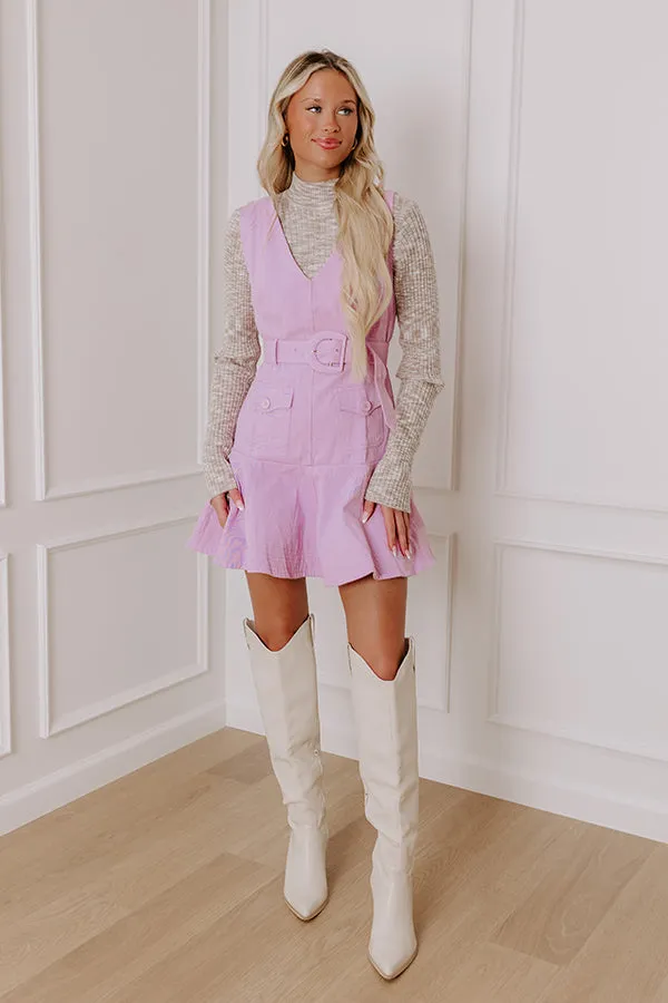 Sunlit Splendor Mini Dress in Lavender sold by Impressions product image thumbnail 5