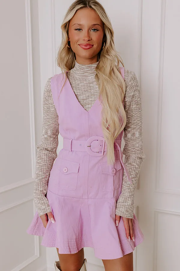 Sunlit Splendor Mini Dress in Lavender sold by Impressions product image thumbnail 2