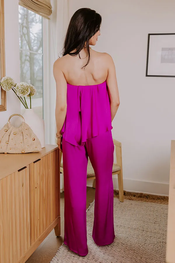 Skyline Views Jumpsuit in Orchid sold by Impressions product image thumbnail 4