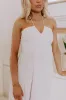 Coastal Views Halter Midi Dress in White sold by Impressions