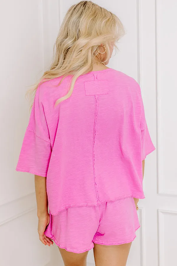 Girls Trip Ready Oversized Crop Tee sold by Impressions product image thumbnail 4