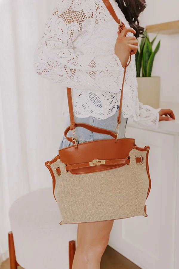 Prep In Your Step Woven Purse in Brown sold by Impressions product image thumbnail 3